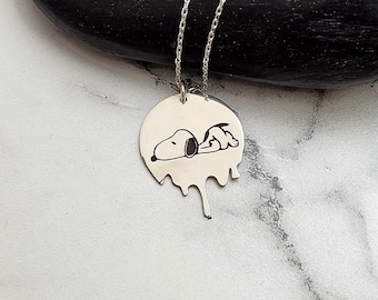 Cute Snoopy Silver Necklace - Buy Now and Add Joy and Happiness to Your Style!