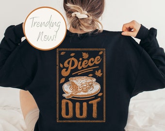 Funny Fall Sweatshirt, Cute Thanksgiving Shirt, Retro Fall Sweatshirt, Pumpkin Shirt, Girls Pullover, Crewneck Sweatshirt, Cozy Fall Shirt