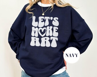 Sudadera retro para amantes del arte