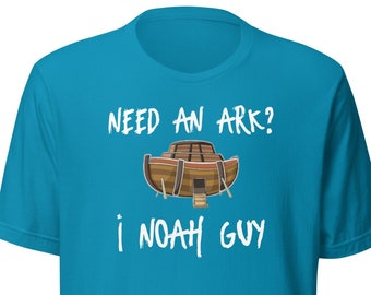 Camiseta de Noé, camiseta con juego de palabras divertido