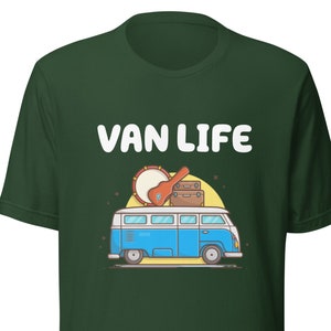 Van Life Unisex t-shirt, Open Road TShirt, Road Warrior TShirt , Gift for him, Gift for her