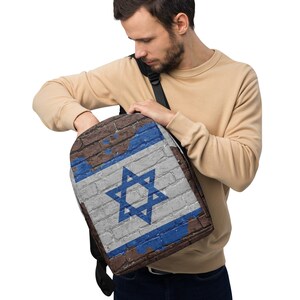 Star of David  , Israeli backpack, State of Israel backpack , Jewish Gift , Chanukah gift, Hanukkah gift , Hebrew Gift