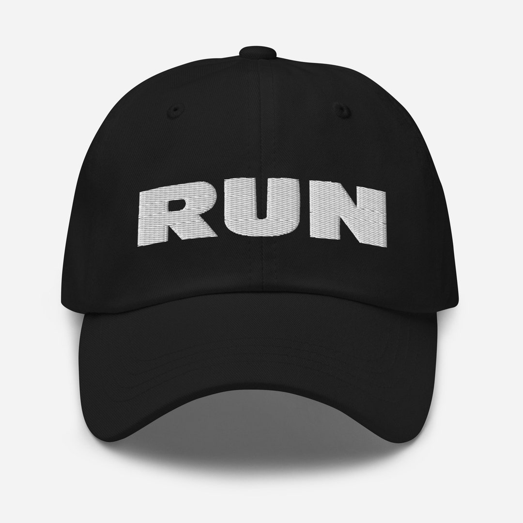 Run Dad Hat , Running Hat, One Word Says It All , Sport Hat, Runners