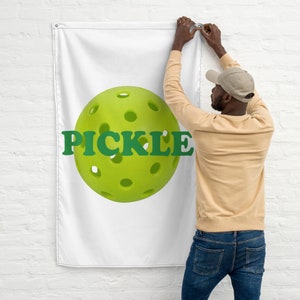 Pickleball  Flag for the Pickleball Enthusiast , Pickleball Banner , Sport Flag , Hang your flag at the court
