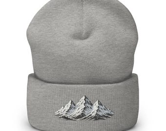 Czapka zimowa Snow Mountain Cuffed Beanie, czapka narciarska zimowa