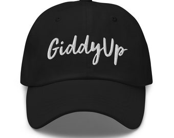 Sombrero Giddy Up, regalo para amantes de los caballos, sombrero ecuestre