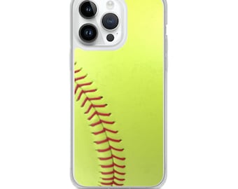 Funda para iPhone Softball2 para el aficionado o jugador de softbol