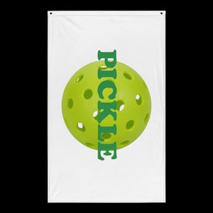 Bandiera da pickleball, bandiera disponibile orizzontale o verticale