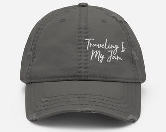 Viajar es mi sombrero desgastado Jam, regalo para viajeros, regalo para personas de negocios,