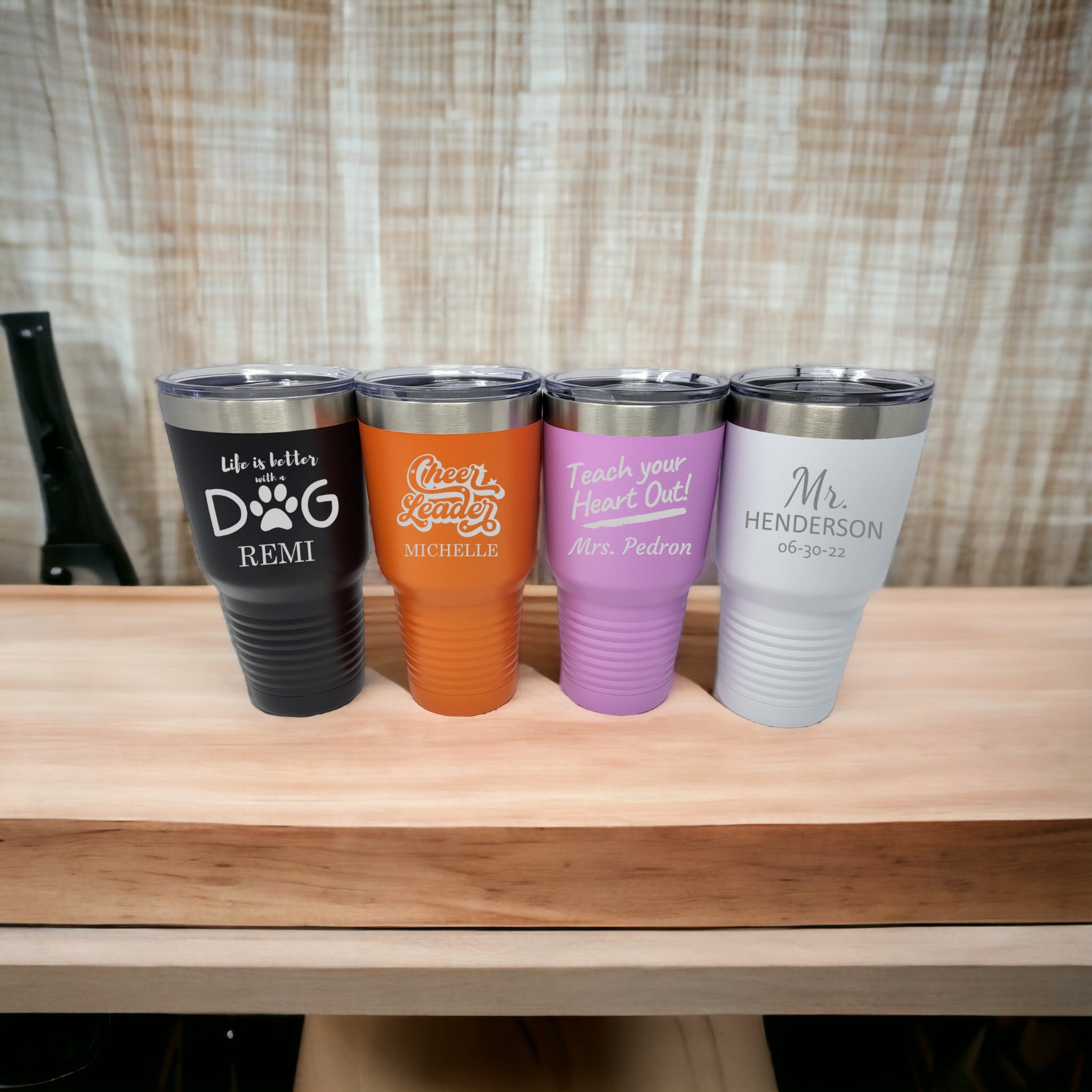 30 oz. Personalized RTIC Tumblers – Inspiration to Design