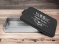 Custom Laser Engraved Cake Pan, 9 x 13 Aluminum Cake Pan with Engraved Lid, Mother's Day Gift, Gift for Mom, Baking Gift, Housewarming Gift