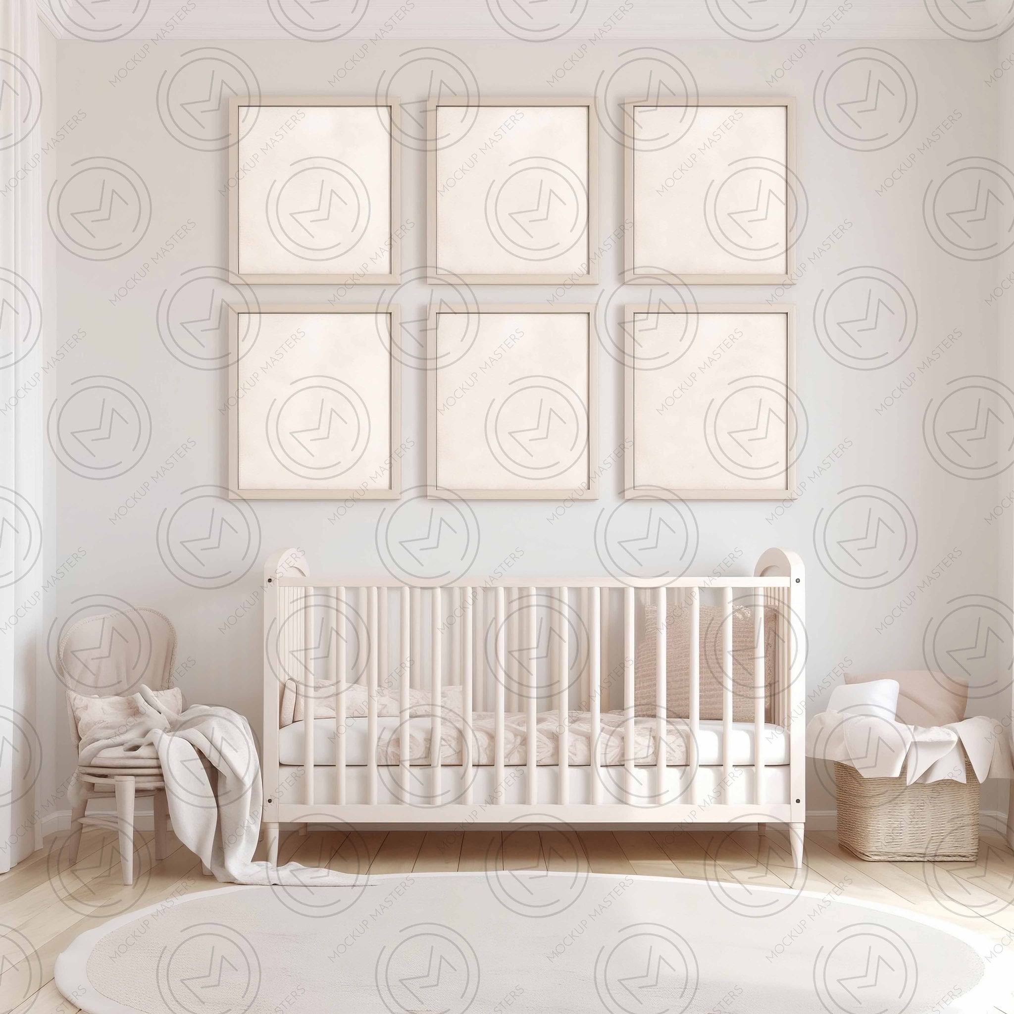 9 Nursery Mockup Frames Bundle S1 PSD Nursery Frames Etsy