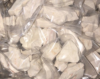 WHITE KAOLIN from Cameroon, 100% Natural, shipping within 24 hours