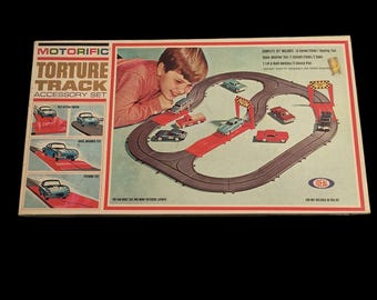 Vintage 1965 Ideal Motorific Torture Track Set