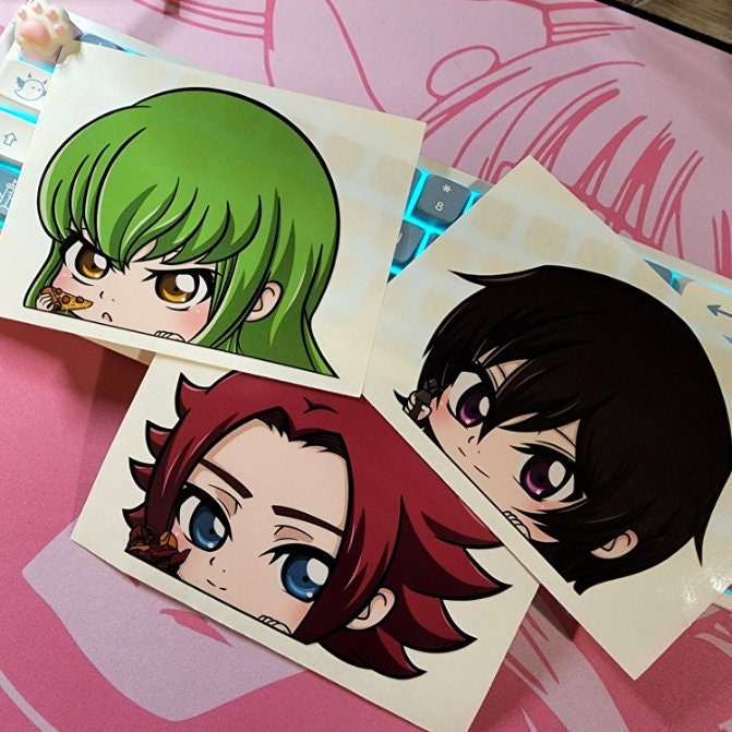 🎭 Lelouch Lamperouge Bust Sticker