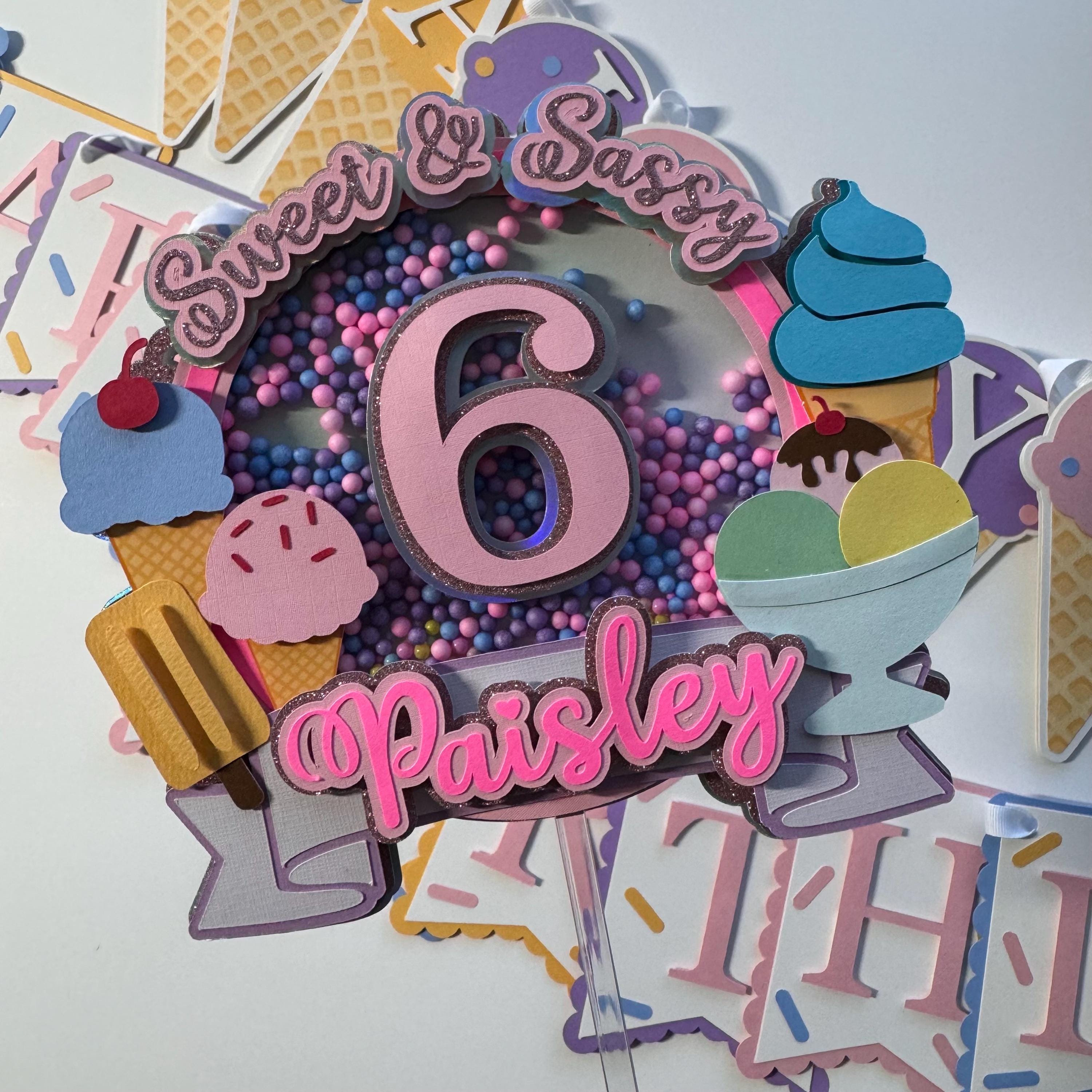 Sweet Cake Topper