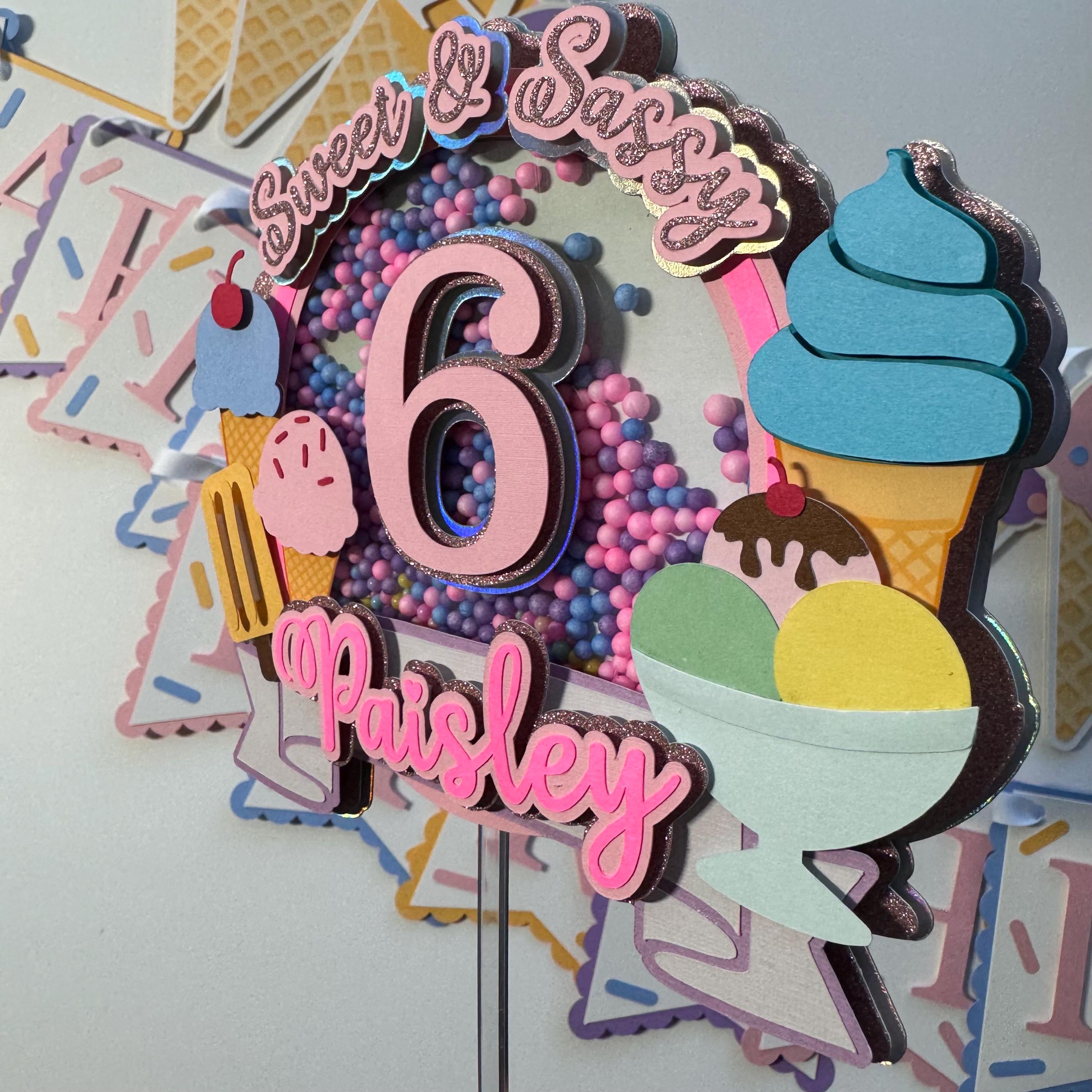 Sweet Cake Topper