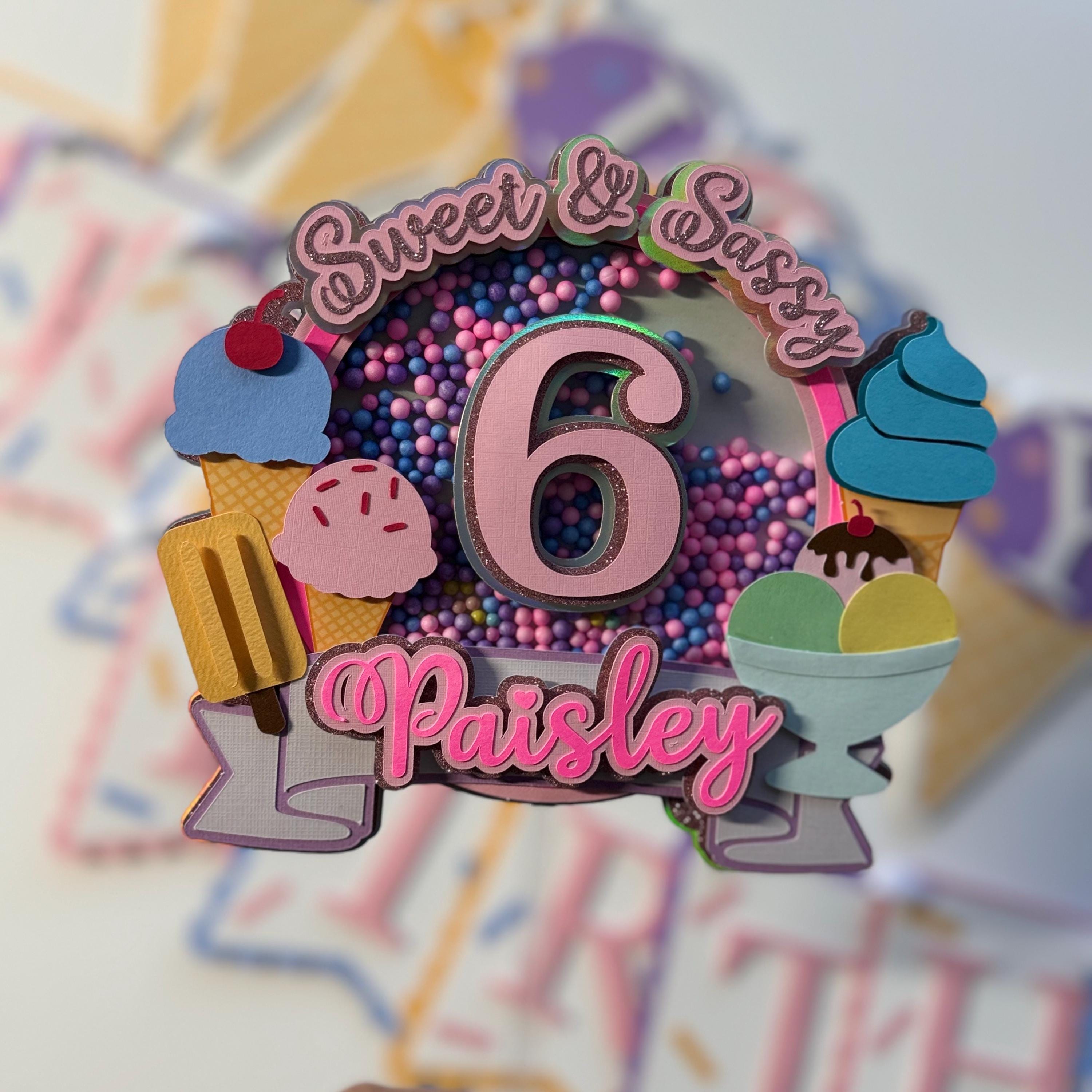 Sweet Cake Topper