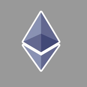 Ethereum Vinyl Sticker