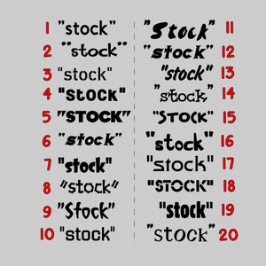 Stock - car vehicle window decal