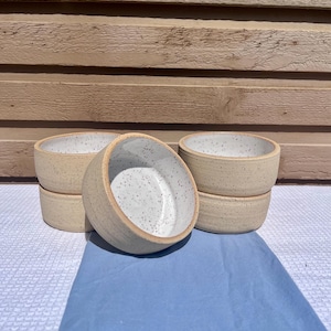 Small Bowl | White Ceramic Bowl | Handmade Ceramic Bowl | Desert Bowl
