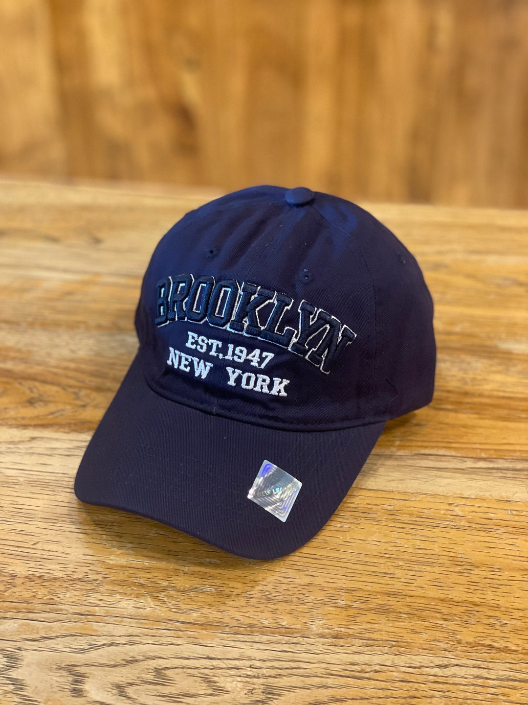 Brooklyn New York Embroidered Hats, NY Hats, Women's Summer Hats, Ladies Hats, Denim Hats, NY