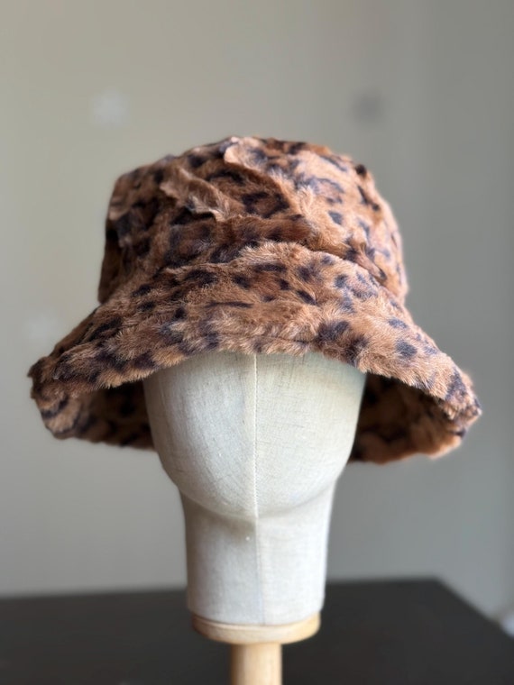 Berretto Cappello Da Pescatore Peloso Colbacco Pelliccia Cappello