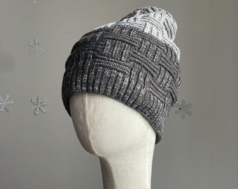 Oversized Cable Knit Slouchy Beanie: Women's Winter Hat