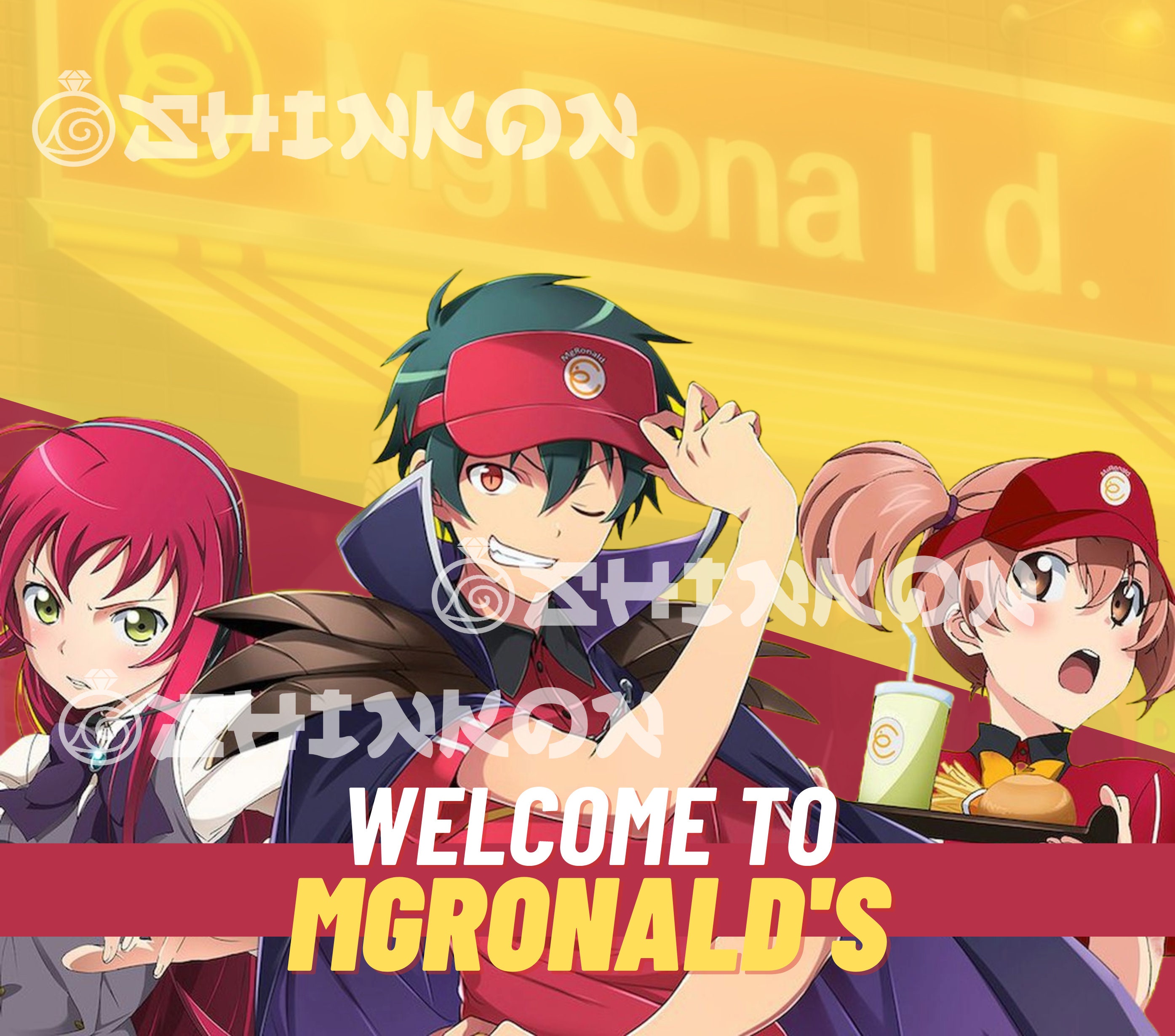 McDonald's Collaborates with Anime 'The Devil is a Part-Timer' in