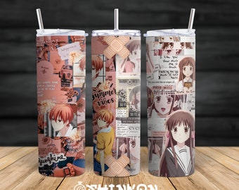 Anime Skinny Tumbler