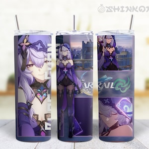 Anime Skinny Tumbler