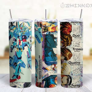 Anime Skinny Tumbler