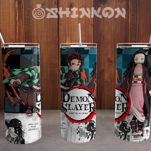 Anime Skinny Tumbler