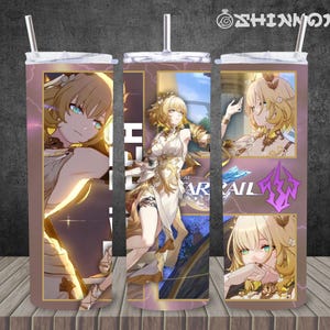 Anime Skinny Tumbler