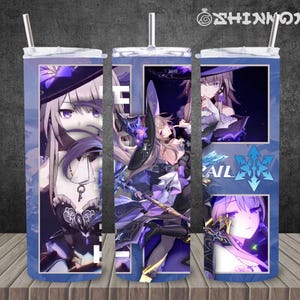Anime Skinny Tumbler