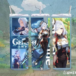 Custom Anime Tumbler | 20oz or 30oz Stainless Steel Cup | Gift for Anime Fans & Cosplayers