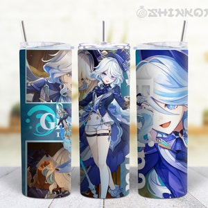 Anime Skinny Tumbler