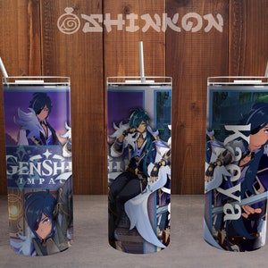 Anime Skinny Tumbler