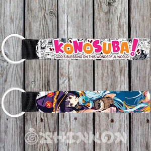 Anime Wristlet Keychain