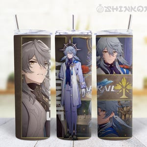 Anime Skinny Tumbler