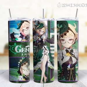 Anime Skinny Tumbler