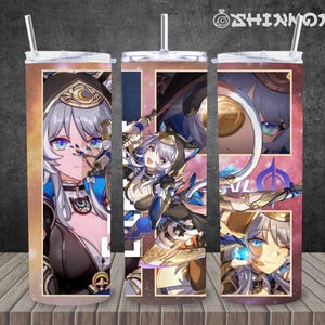 Anime Skinny Tumbler