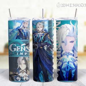Anime Skinny Tumbler