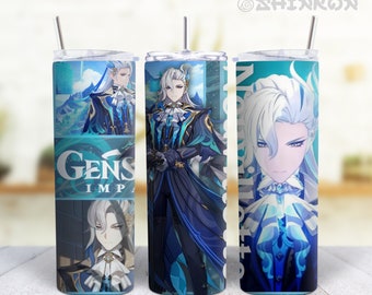 Anime Skinny Tumbler