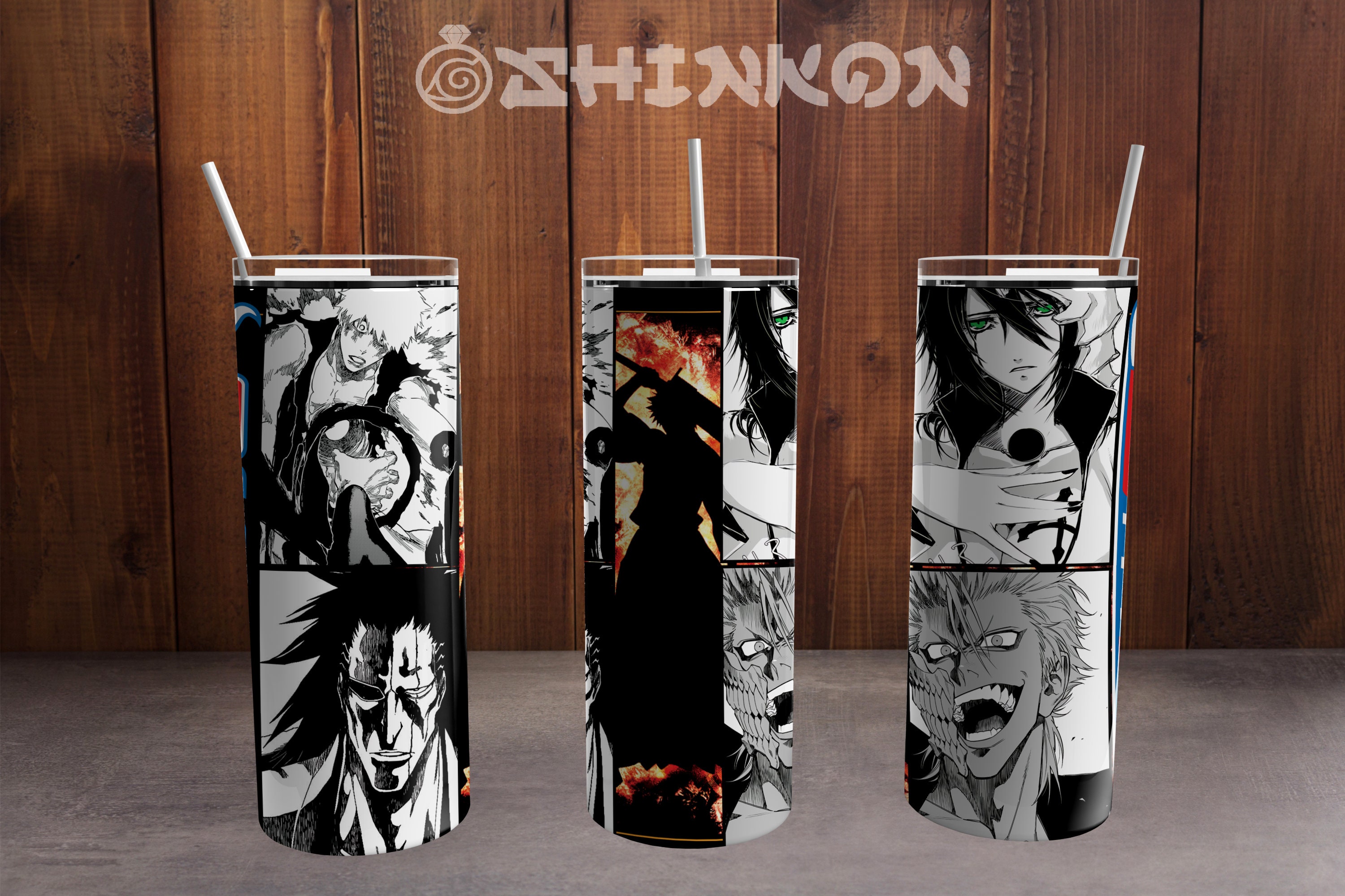 Anime Skinny Tumbler