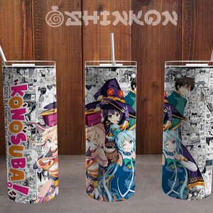 Anime Skinny Tumbler