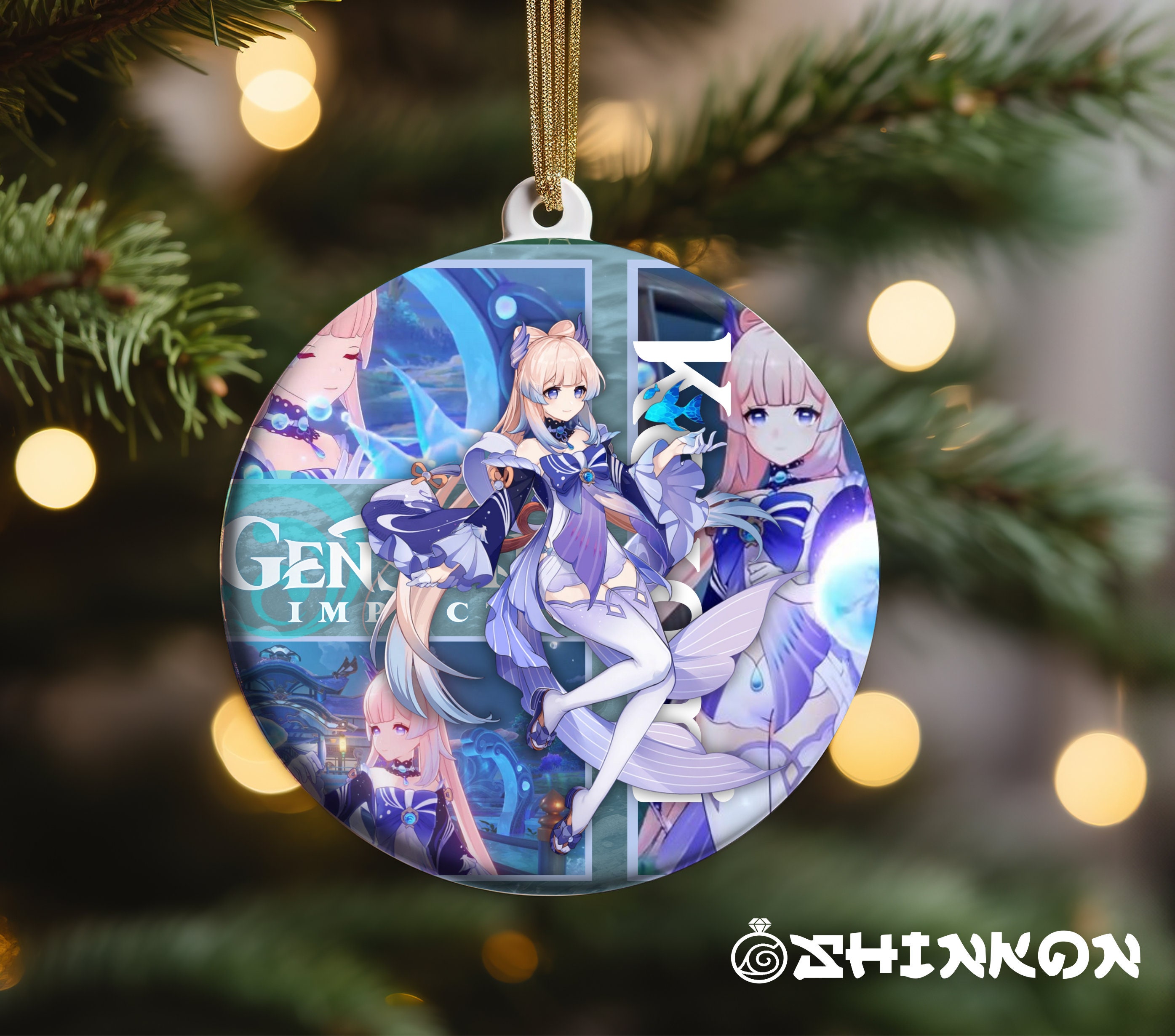 Anime Christmas Ornaments 