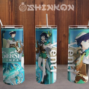 Anime Skinny Tumbler