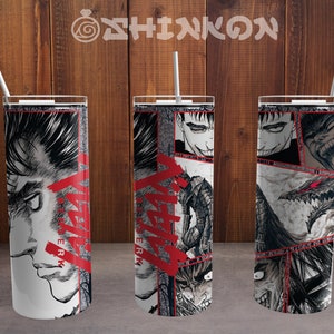 Anime Skinny Tumbler