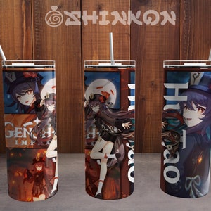 Anime Skinny Tumbler